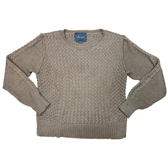 Paper Crane Taupe Knit Sweater | Cozy & Chic - Picture 4 of 7